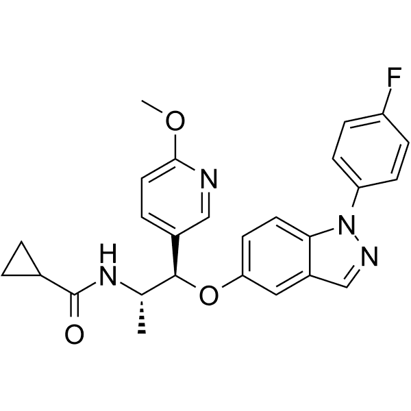 AZD2906  Structure