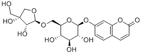 Apiosylskimmin Structure