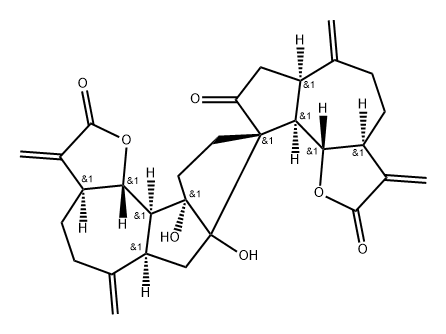 Ainsliadimer A Structure