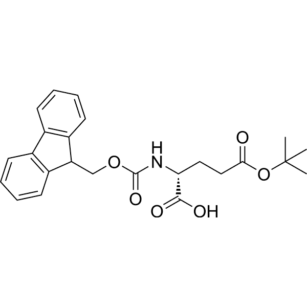 Fmoc-D-Glu(OtBu)-OH Structure