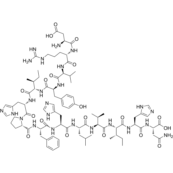 Angiotensinogen (1-14), human Structure