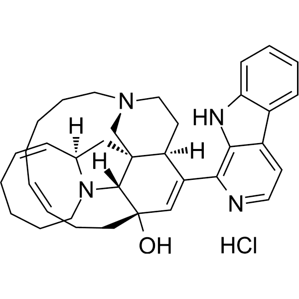 Manzamine A hydrochloride Structure