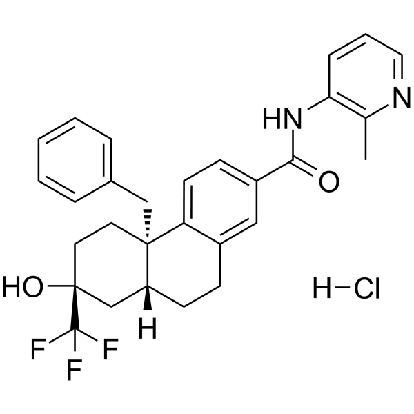 Dagrocorat hydrochloride Structure