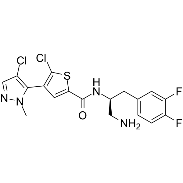 GSK2110183 analog 1  Structure