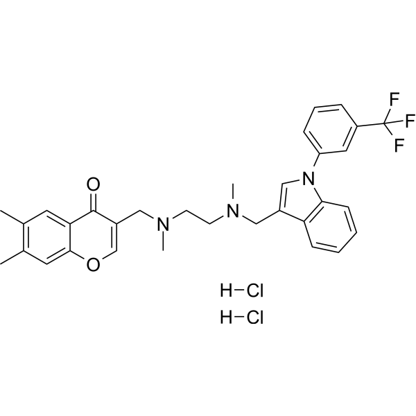 SPD304 dihydrochloride  Structure