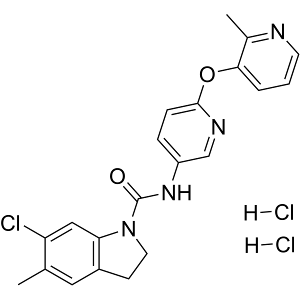 SB 242084 dihydrochloride  Structure