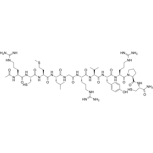 Ac-hMCH(6-16)-NH2 Structure