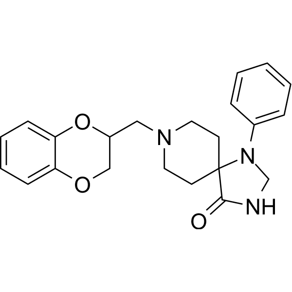 Spiroxatrine Structure