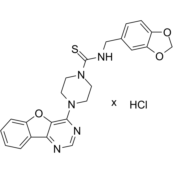 Amuvatinib hydrochloride Structure