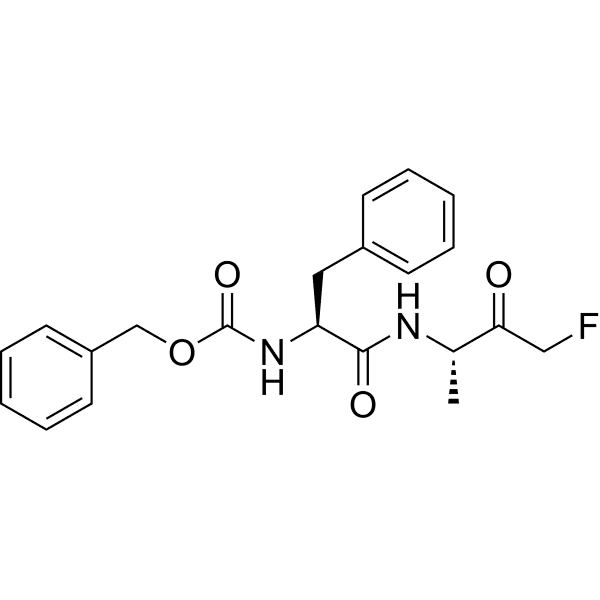 (S, S)-Z-FA-FMK Structure