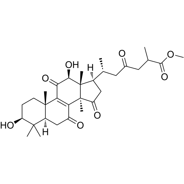 Methyl ganoderate C6 Structure