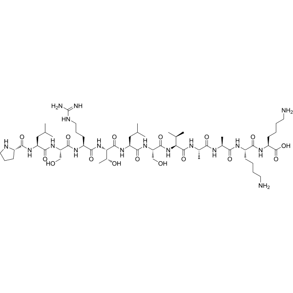 [Ala9, 10, Lys11, 12] Glycogen Synthase (1-12) Structure