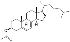 7-Dehydrocholesterol acetate Structure