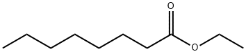 Ethyl octanoate Structure