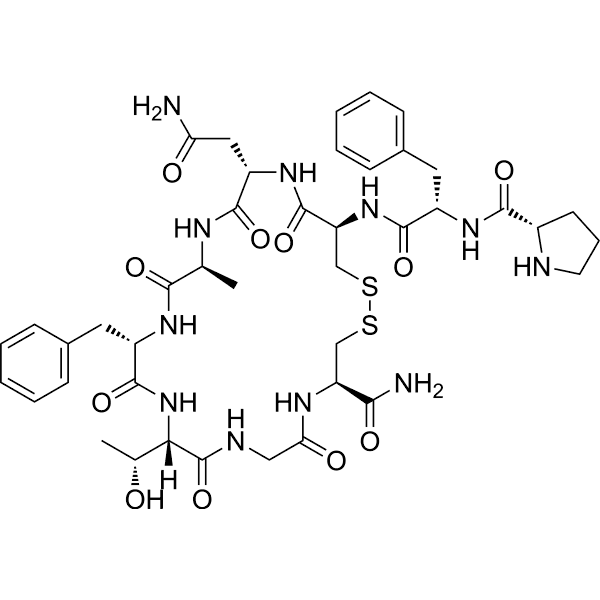 Crustacean cardioactive peptide Structure