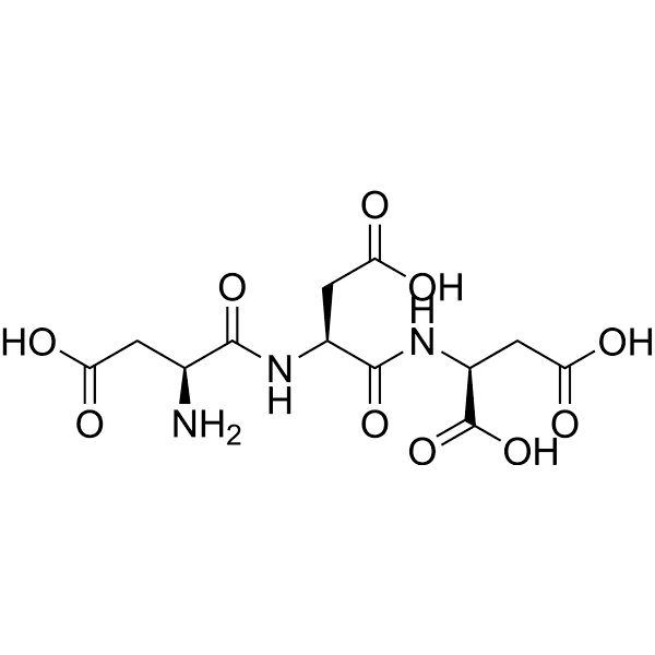 Tri-aspartic acid Structure