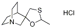 Cevimeline hydrochloride Structure