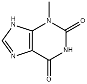 3-Methylxanthine Structure