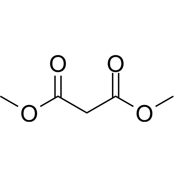 Dimethyl malonate Structure