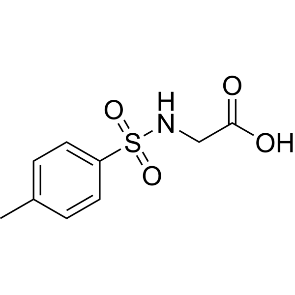 N-p-Tosylglycine Structure