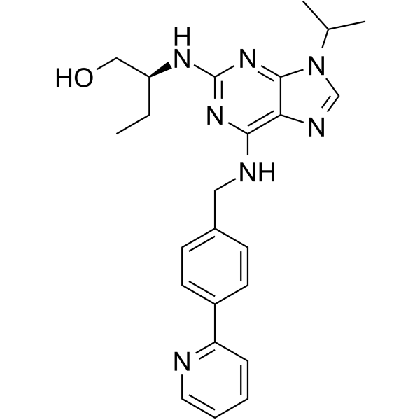 (S)-CR8  Structure