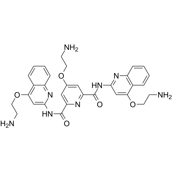 Pyridostatin Structure