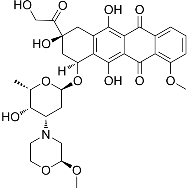 Nemorubicin Structure