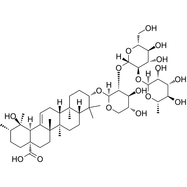 Ilexsaponin B2 Structure