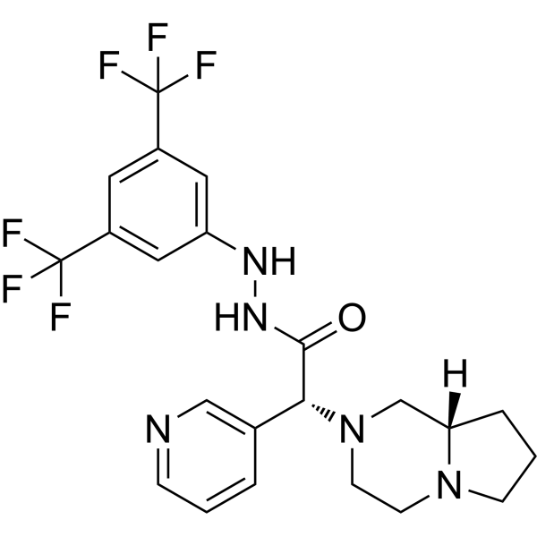 (αR,8aS)-GSK1614343  Structure