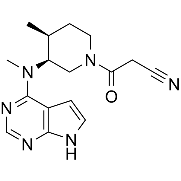 (3S,4S)-Tofacitinib Structure