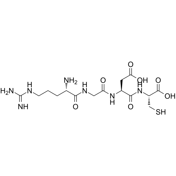 Arg-Gly-Asp-Cys Structure