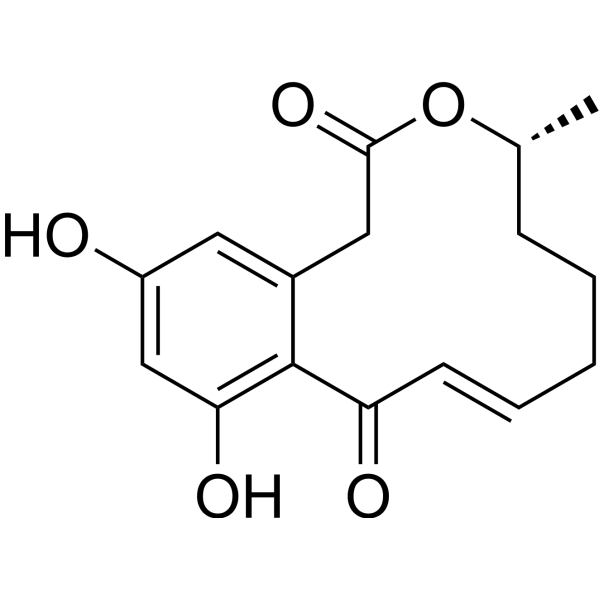 (R)-10,11-Dehydrocurvularin  Structure