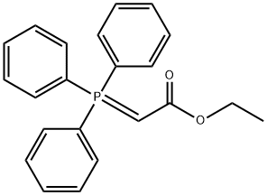 Ethyl (triphenylphosphoranylidene) acetate Structure