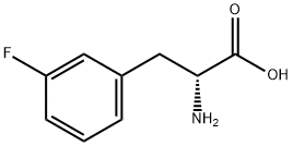 H-D-Phe(3-F)-OH Structure