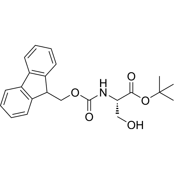 Fmoc-Ser-OtBu Structure