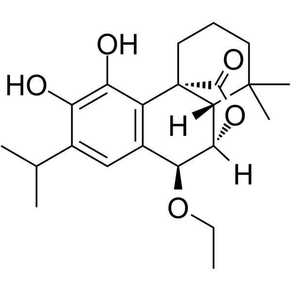 7-Ethoxyrosmanol Structure