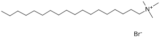 Trimethyloctadecylammonium bromide Structure
