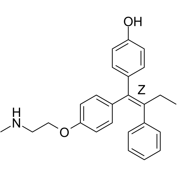 Endoxifen (Z-isomer) Structure
