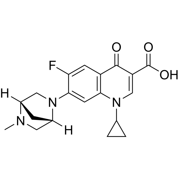 Danofloxacin Structure