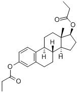 17-Beta-Estradiol-3,17-Dipropionate Structure
