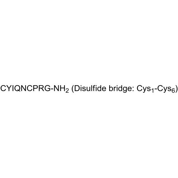[Arg8]-Vasotocin Structure