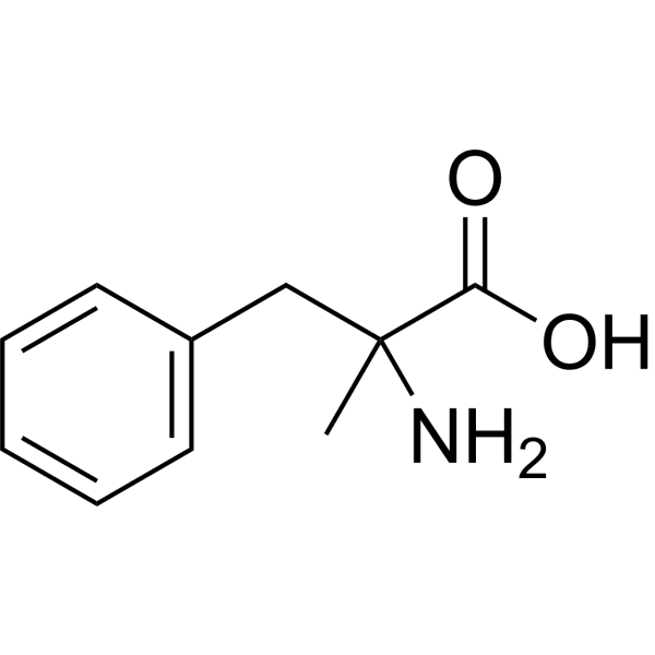 α-Methyl-DL-phenylalanine Structure