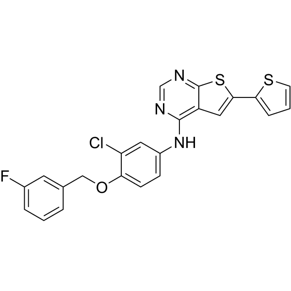 EGFR/ErbB-2 inhibitor-1 Structure