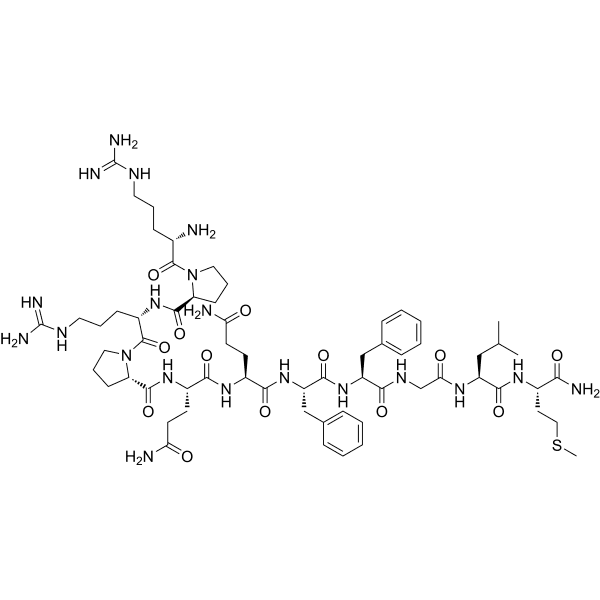 Substance P (alligator) Structure