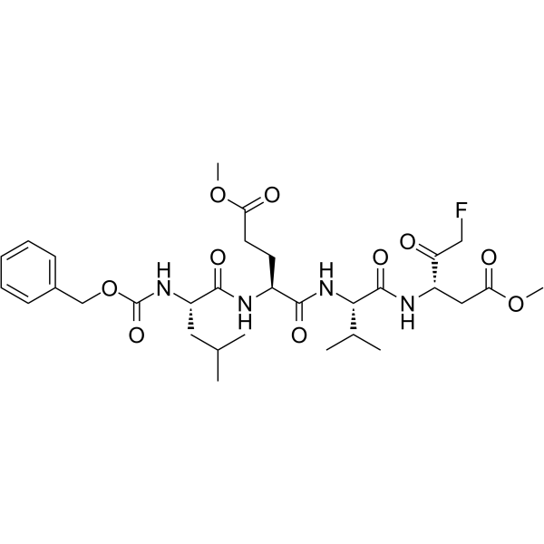 Z-LEVD-FMK Structure