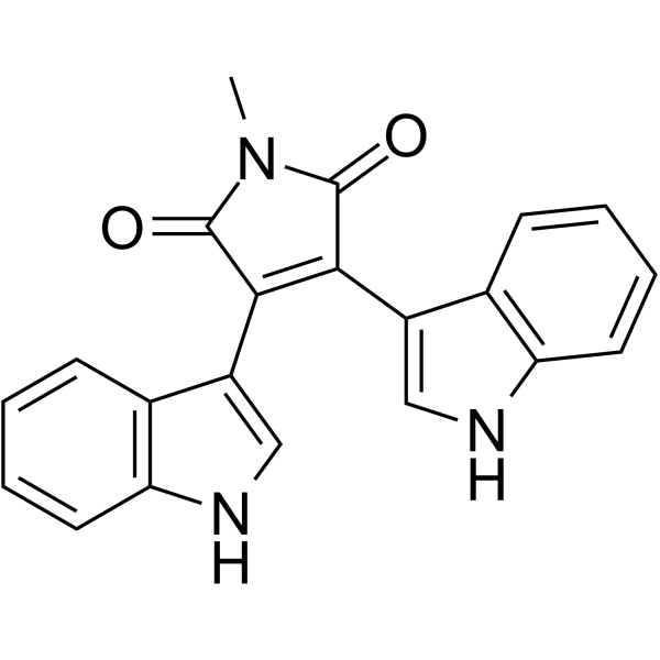 Bisindolylmaleimide V Structure