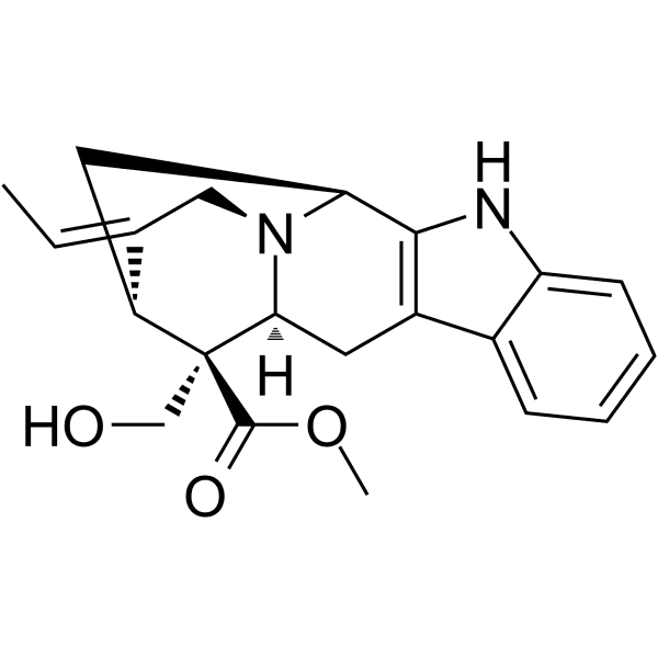 (Z)-Akuammidine Structure