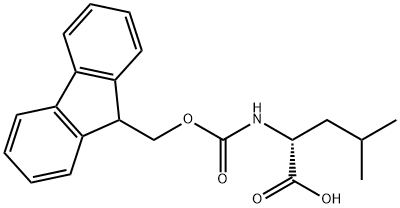Fmoc-D-Leu-OH Structure
