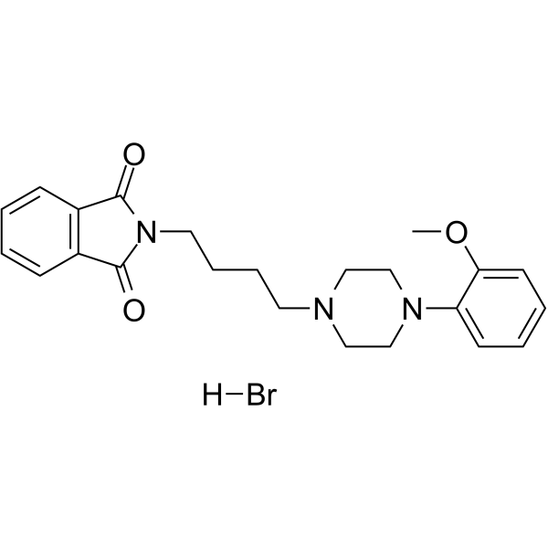 NAN-190 hydrobromide  Structure