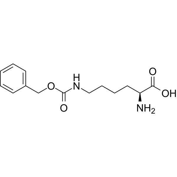 H-Lys(Z)-OH Structure